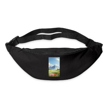 Landscape - Bum bag - black - Front