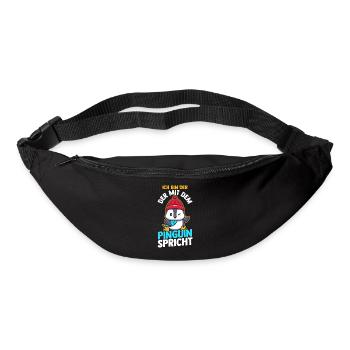 Pinguin - Gürteltasche - Schwarz - Vorne