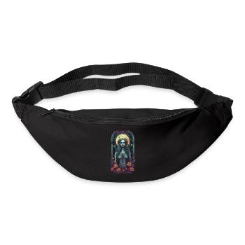 Occulte Vintage Goth Girl sombre esthétique - Sac banane - noir - Devant