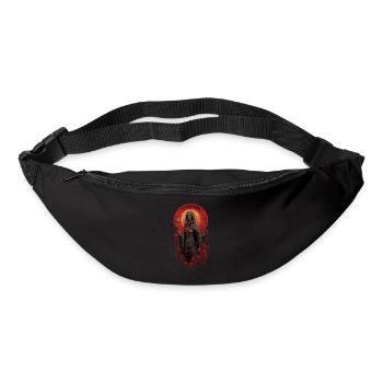 Dame Faucheuse de la Mort, - Sac banane - noir - Devant