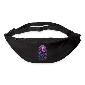 Kraken Gothic Occult Pastel Streetwear - Bum bag - black - Front