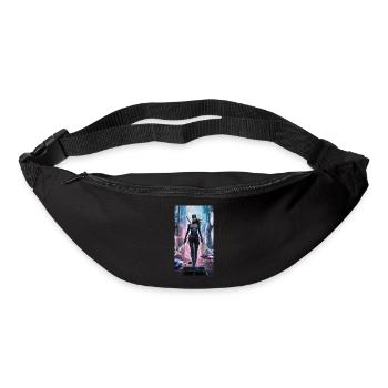 Ninja-Superhero - Gürteltasche - Schwarz - Vorne