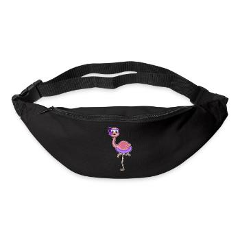 Flamingo Diver Snorkel Plongée - Sac banane - noir - Devant