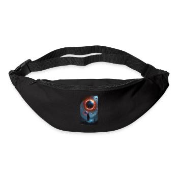 Dark ancient fantasy of magical spheres - Bum bag - black - Front