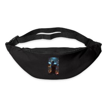 Sorcière des sphères et des orbes - Sac banane - noir - Devant