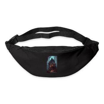 Contes familiaux de dark fantasy - Sac banane - noir - Devant