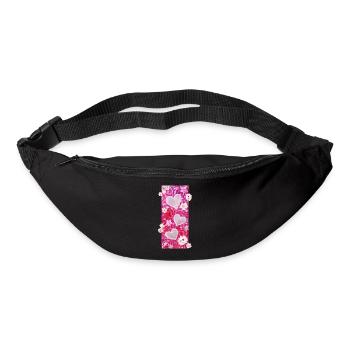 Almond Blossom Hearts - Sonja Ariel von Staden - Bum bag - black - Front
