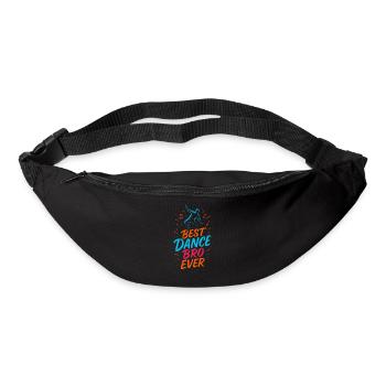Bester Tanzbruder aller Zeiten - Gürteltasche - Schwarz - Vorne