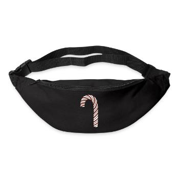 Candy Cane - Bum bag - black - Front