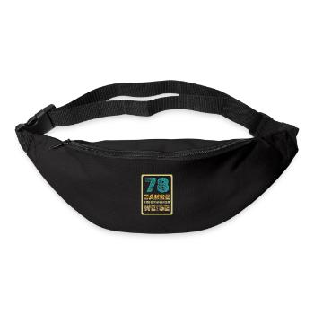 78 - Gürteltasche - Schwarz - Vorne