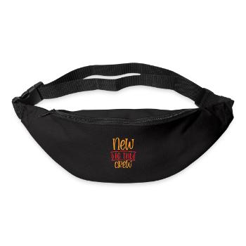 New to the crew - Nouveau dans l’équipe - Sac banane - noir - Devant