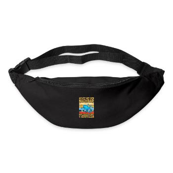 Nachbar Pflegestufe 4 Lieblingsnachbar - Gürteltasche - Schwarz - Vorne