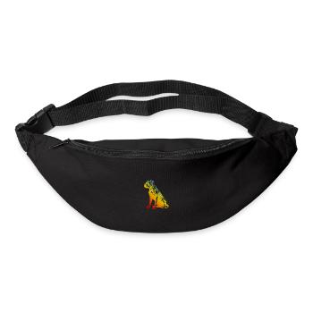 Boxer Dog - Bum bag - black - Front