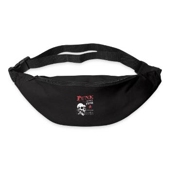 32 Years Old and Still Punk, Punks Not Dead, Punk - Bum bag - black - Front