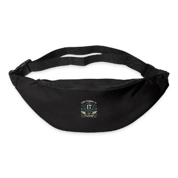 Life Begins At 17, the last 16 years were just a - Bum bag - black - Front