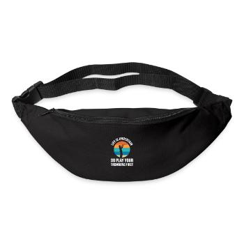 Blasmusik Instrument Posaune Posaunen Kostüm - Gürteltasche - Schwarz - Vorne