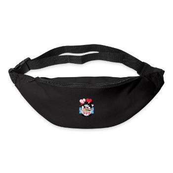 Cat Ramen Kawaii Japanese-Inspired Art - Bum bag - black - Front