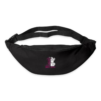 Sternzeichen Widder - Gürteltasche - Schwarz - Vorne