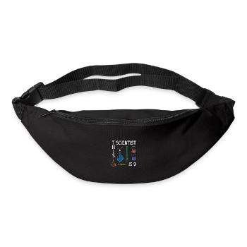 Anniversaire scientifique Nine Science - Sac banane - noir - Devant