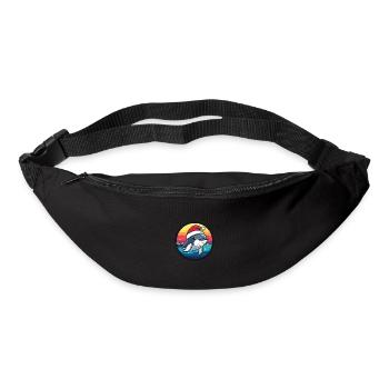 Wal Weihnachten Christmas - Gürteltasche - Schwarz - Vorne
