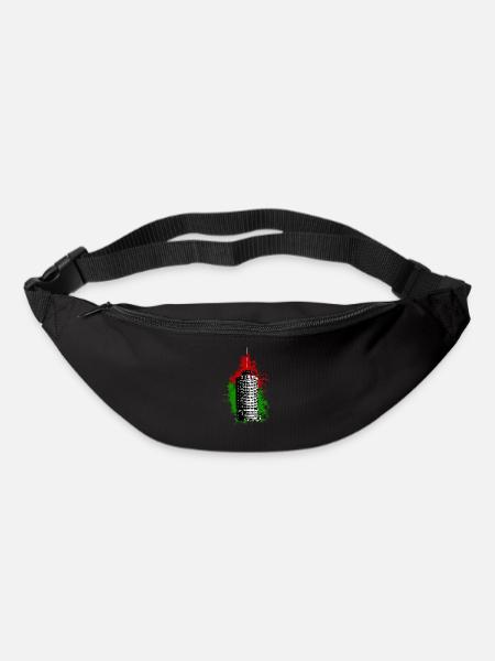 Hotel Tower Augsburg - Red Green - Bum bag - black