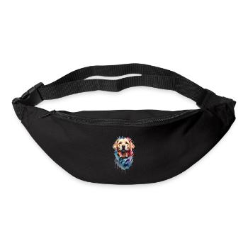 Labrador Retriever - Bum bag - black - Front