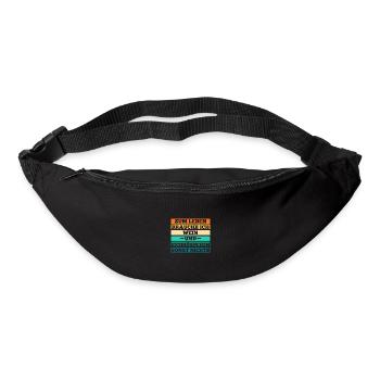 Wein Eichhörnchen - Gürteltasche - Schwarz - Vorne