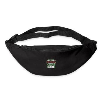 Weihnachtsmann Weihnachten Hässliche Weihnachten - Gürteltasche - Schwarz - Vorne