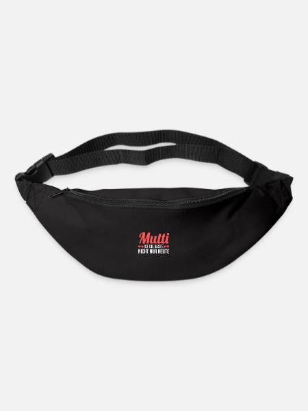 Mutter Muttertag Mama - Gürteltasche - Schwarz