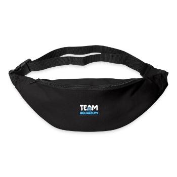 Aquarium Fische Aquaristik - Gürteltasche - Schwarz - Vorne