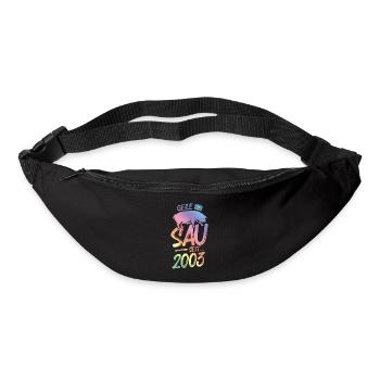 2003 Geile Sau - Gürteltasche - Schwarz - Vorne