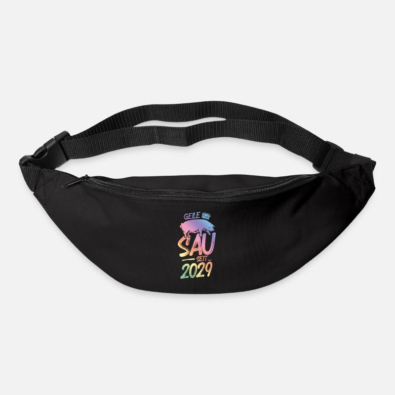 2029 Geile Sau - Gürteltasche - Schwarz