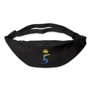 5 Number crown - Bum bag - black - Front