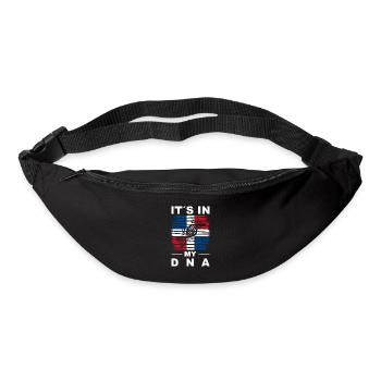 Dominican Republic Flag Dom Rep Flag Trip - Bum bag - black - Front