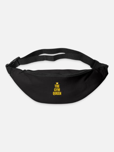 Le gymnase Gym Queen - Sac banane - noir