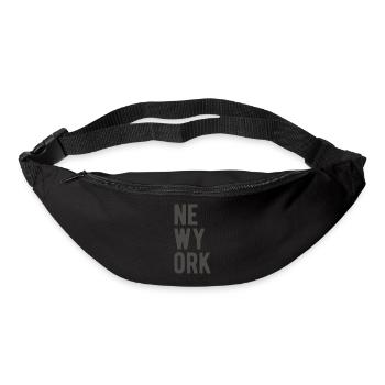 New York City Schriftzug Spruch Meme - Gürteltasche - Schwarz - Vorne