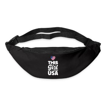 USA Flag America Flag Stars & Stripes Patriot - Bum bag - black - Front
