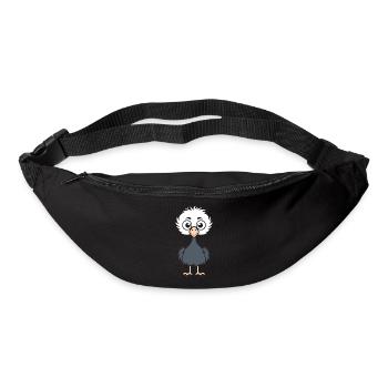 Strauß - Gürteltasche - Schwarz - Vorne