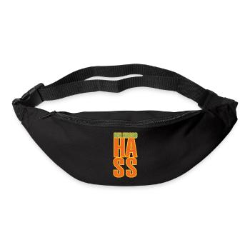 Gegen Hass - Gürteltasche - Schwarz - Vorne