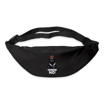 Avant de demander Bergers Noirs - Sac banane - noir - Devant