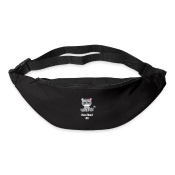 How about a funny sarcastic humo - Bum bag - black - Front