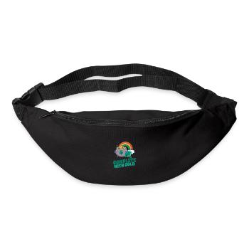 Complete with Gold - Rainbow and Fortune Inspired - Gürteltasche - Schwarz - Vorne