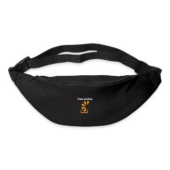 Copy Pasting Programming Coder Software Developer - Gürteltasche - Schwarz - Vorne