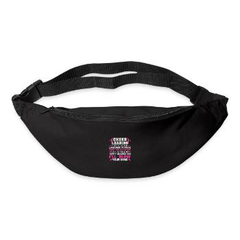 Cheerleading I Don't Need An Hour Cheerleader Gymn - Gürteltasche - Schwarz - Vorne