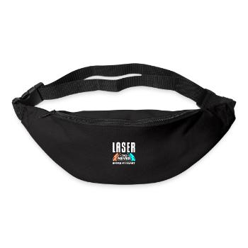 Lasertag Never Broke My Heart Lasertag Player Lase - Gürteltasche - Schwarz - Vorne