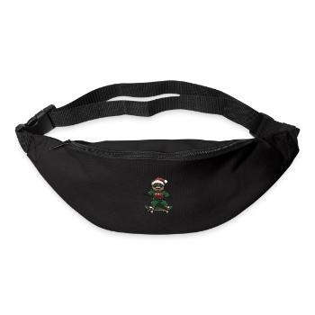 Bear Christmas Funny - Bum bag - black - Front