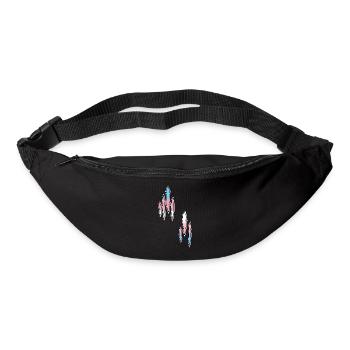 Trans Pride, Lgbtq - Gürteltasche - Schwarz - Vorne