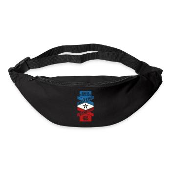 Made in Yugoslavia Cadeau Jugo Tito SFRJ - Sac banane - noir - Devant