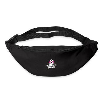Beste Tagesmutter Welt Danke Liebe Anerkennung - Gürteltasche - Schwarz - Vorne