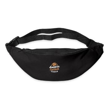 American Football Retro Coach - Gürteltasche - Schwarz - Vorne